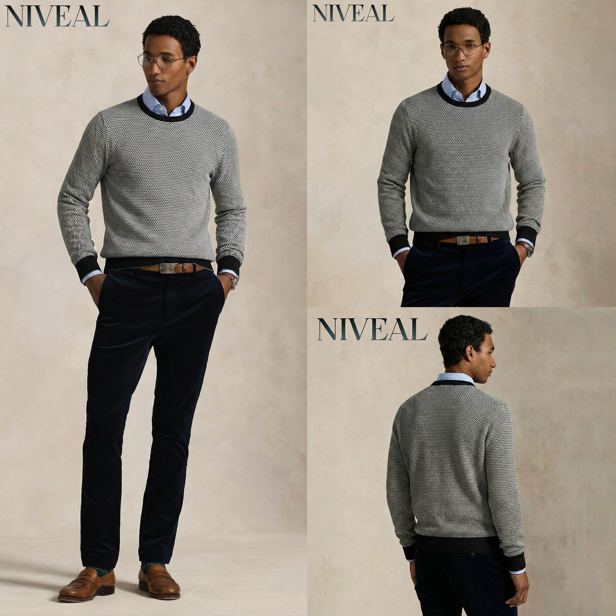 Pull Tricot Nid d'Abeille  - Édition Limitée(399)